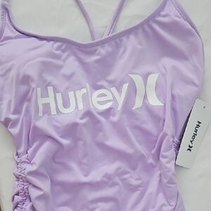 Hurley Lavender One Piece Swimsuit